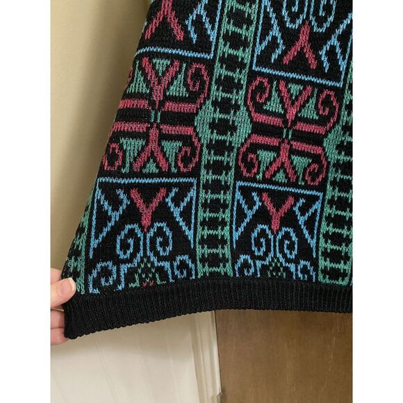 Geometric Patterned Sweater - Multicolor - Picture 5 of 10